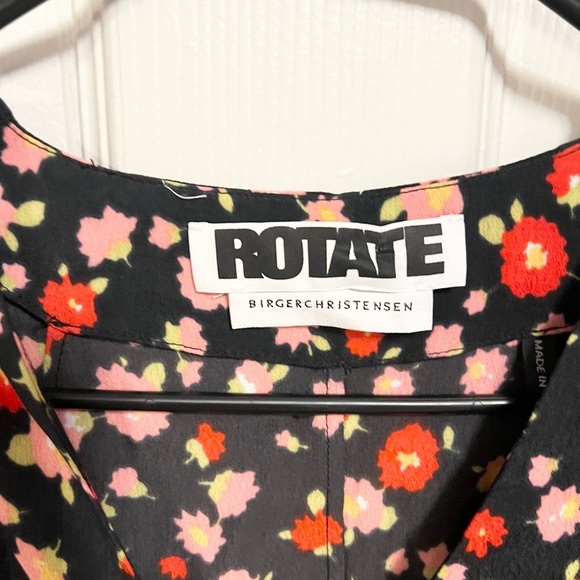 ROTATE Birger Christensen emma floral mini Dress - Picture 3 of 7